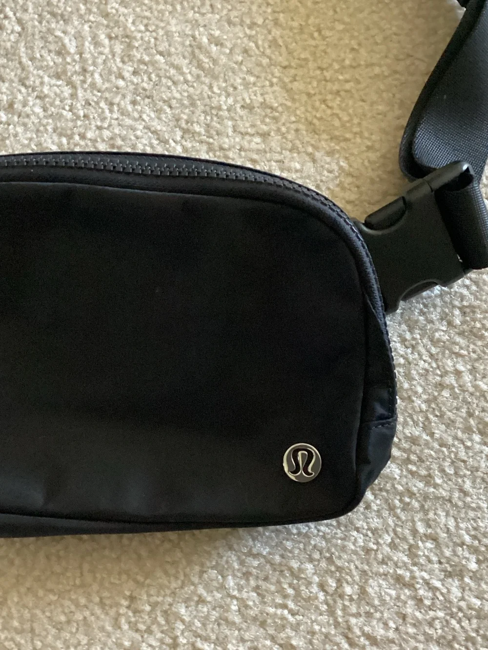 lululemon athletica Black Crossbody/Waist Pack with Adjustable Strap